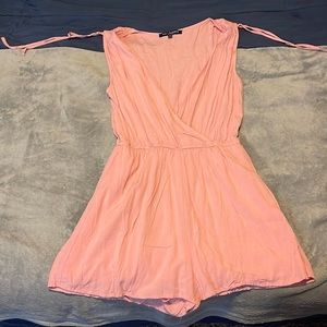 Pink Romper w/ Pockets